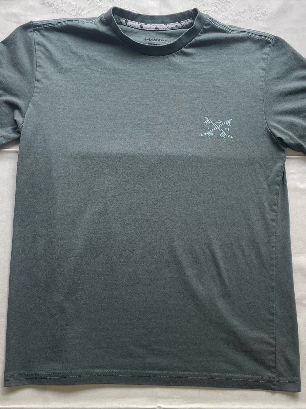 Mens Tony Hawk Skateboards 1998 Graphic T-Shirt Slate Grey Size S